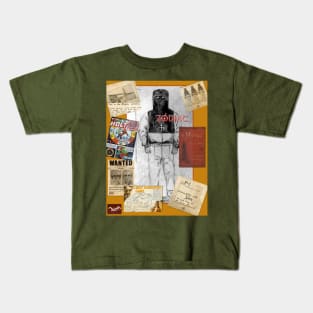 Zodiac Killer - Inspiration / Influences Collage Kids T-Shirt